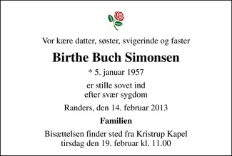 Birthe Buch Simonsen.