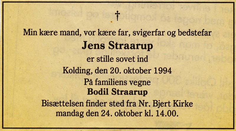 Jens Straarup.