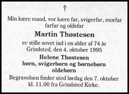 Martin Thøstesen.