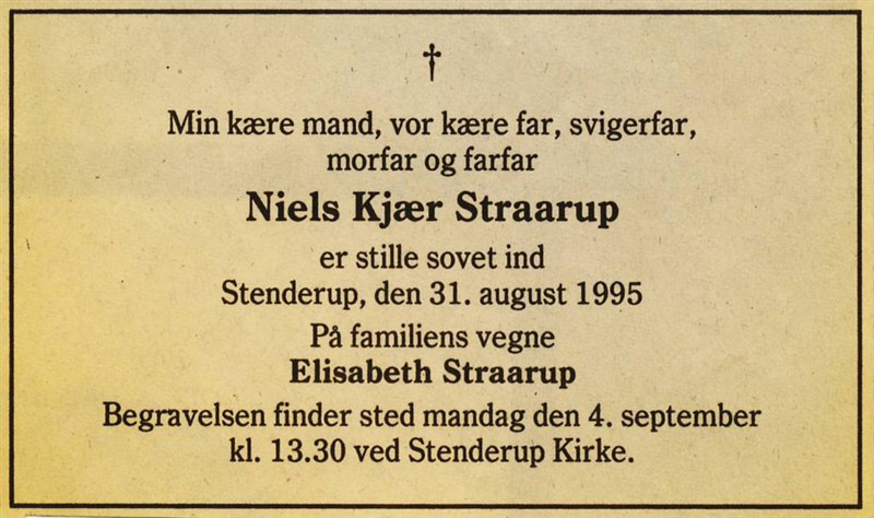 Niels Kjær Straarup.