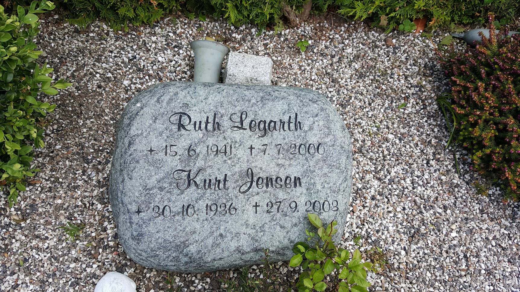 Ruth Legarth og Kurt Jensen.