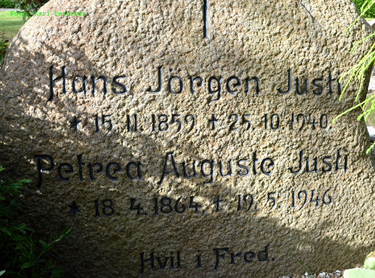 Hans Jørgen og Petrea Justi.