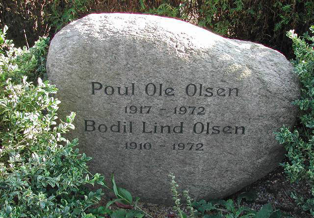 Poul Ole Olsen 1917-1972 og Bodil Lind 1910-1972