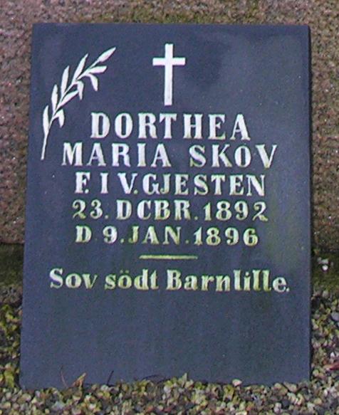 Dorthea Maria Skov 1892-1896