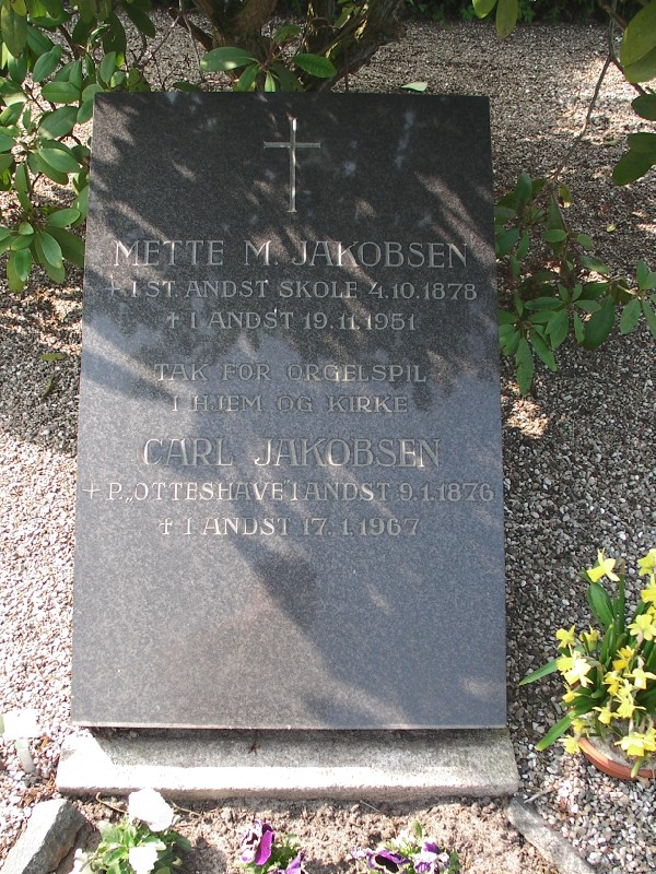 Mette M. Pedersen 1878-1951 og Carl Jacobsen 1876-1967