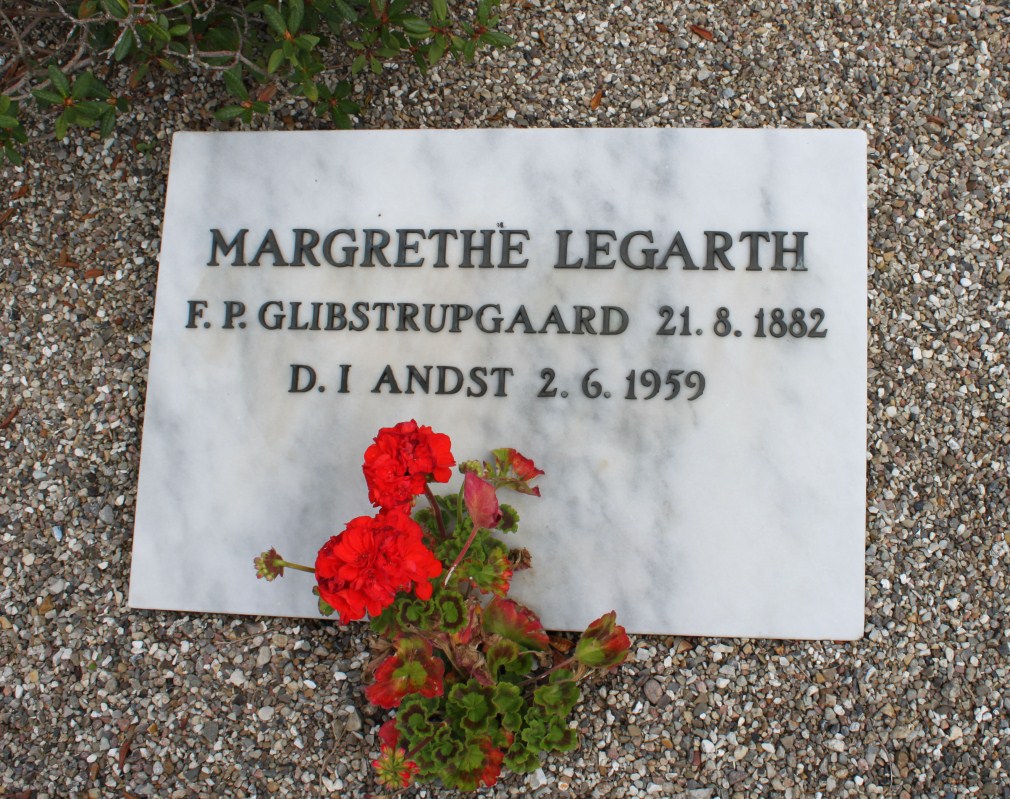 Margrethe Legarth, 1882-1959