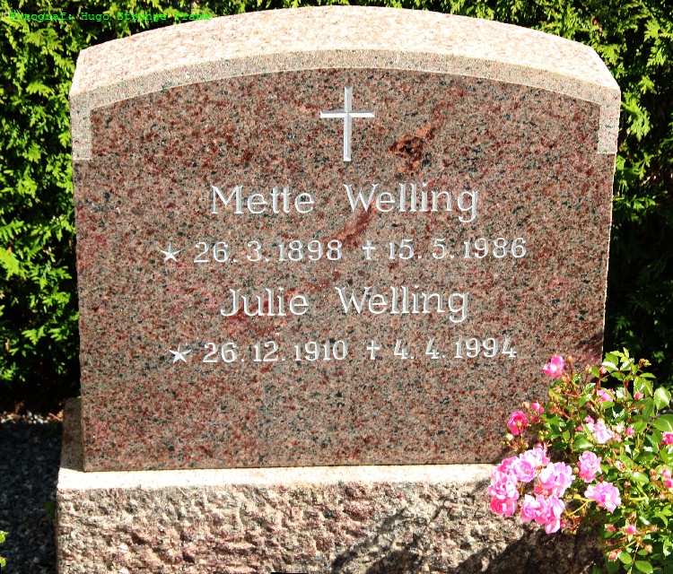 Mette og Julie Welling.