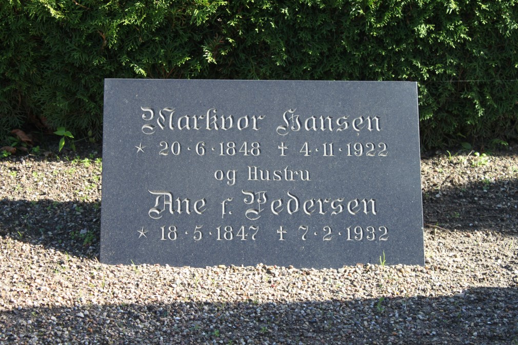 Markvor Hansen og Ane Pedersen.