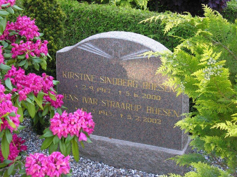 Kirstine Sindberg Olesen 1917-2000 og Jens Ivar Straarup Boesen 1913-2002