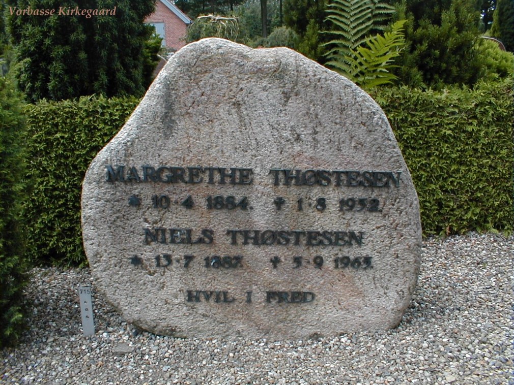 Niels Thøstesen og Margrethe Olesen.