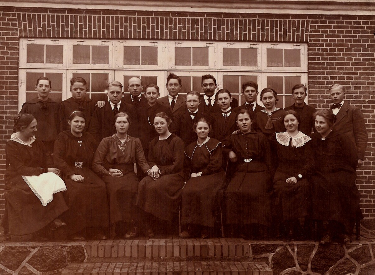 Dalby skole 1918.