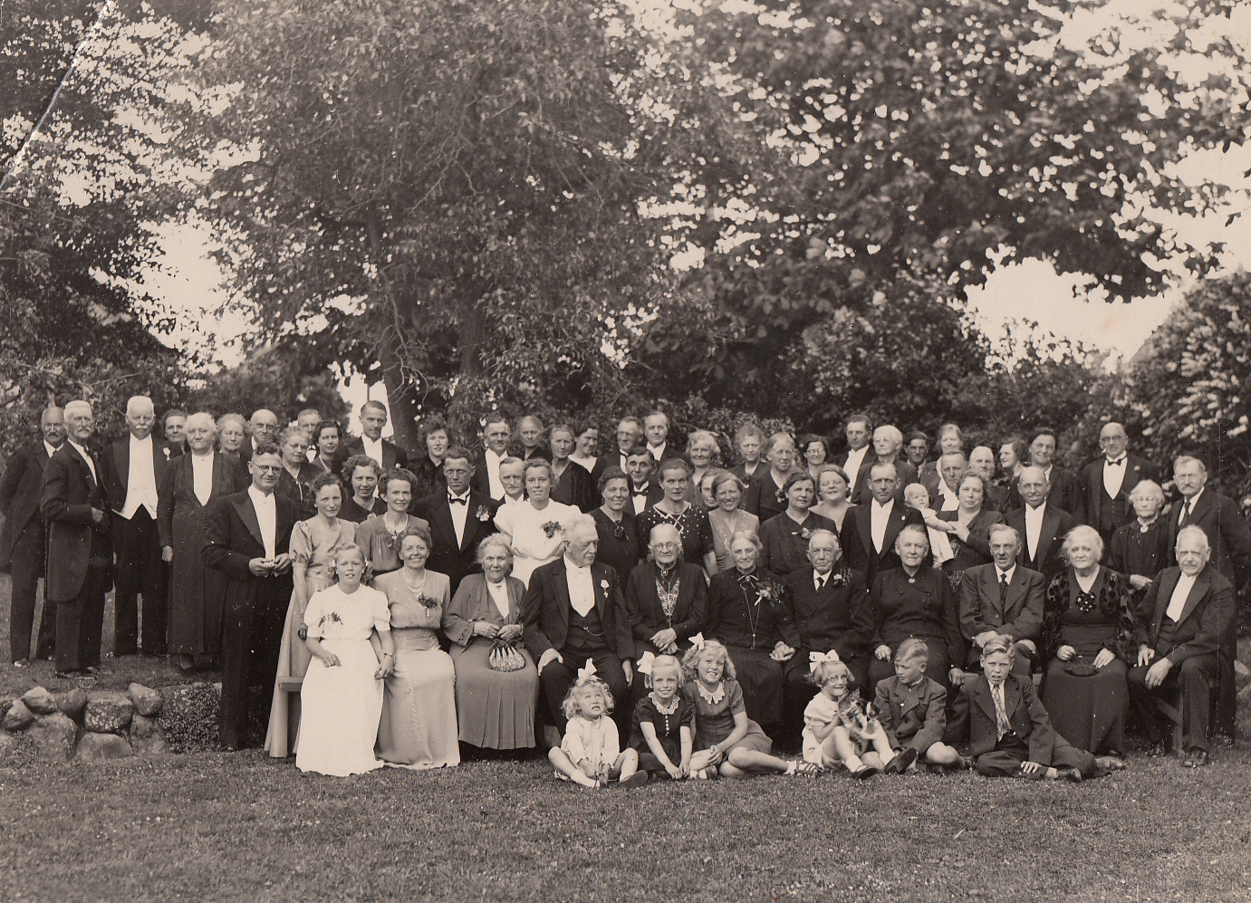 Peder J. N. Pedersen og Charlotte holder Guldbryllup.